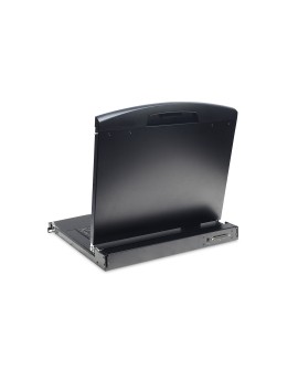 Digitus Konsola modułowa z monitorem TFT o przekątnej 19” (48,3 cm), 16-portowym przełącznikiem KVM & touchpadem, klawiatura