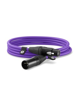 RODE XLR3M-PU kabel audio 3 m XLR Fioletowy