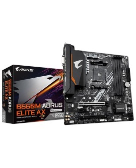 GIGABYTE B550M AORUS ELITE AX płyta główna AMD B550 Socket AM4 micro ATX