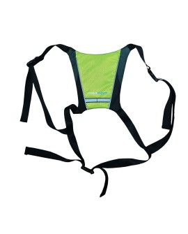 Skateflash Reflective vest Kamizelka Czarny, Zielony Nylon Jeden rozmiar Rowerowa