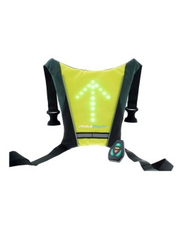 Skateflash Reflective vest Kamizelka Czarny, Zielony Nylon Jeden rozmiar Rowerowa