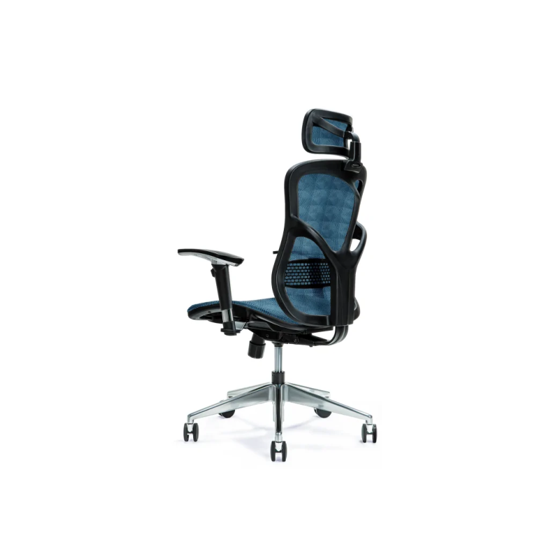 Ergonomiczny fotel biurowy ERGO 500 niebieski