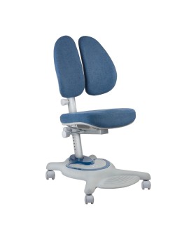 Krzesło ergonomiczne dla dzieci Ergo Office, regulowany zagłówek, regulowana wysokość, max 75kg, ER-484N