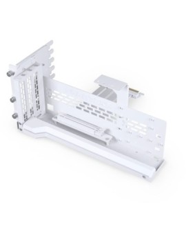 Pionowy wspornik karty graficznej Phanteks Premium + typu riser PCIe 4.0 x16, DRGB - 220 mm, biały