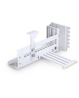 Pionowy wspornik karty graficznej Phanteks Premium + typu riser PCIe 4.0 x16, DRGB - 220 mm, biały