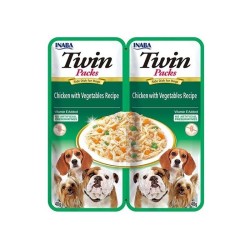 INABA Dog Twin Kurczak...