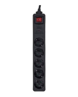 Listwa zasilająca ENERGENIE SPG5-C-15 (5 x VDE 4,5m kolor czarny)