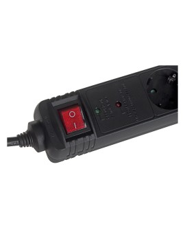 Listwa zasilająca ENERGENIE SPG5-C-15 (5 x VDE 4,5m kolor czarny)