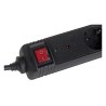 Listwa zasilająca ENERGENIE SPG5-C-15 (5 x VDE 4,5m kolor czarny)