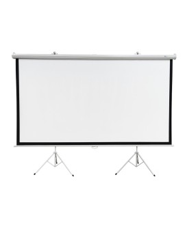 Extralink Ekran projekcyjny Projection Screen 120" 16:9, 266x149cm, PVC, pół-automatyczne zwijanie