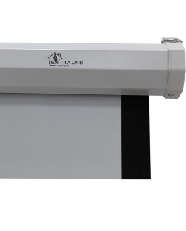 Extralink Ekran projekcyjny Projection Screen 120" 16:9, 266x149cm, PVC, pół-automatyczne zwijanie