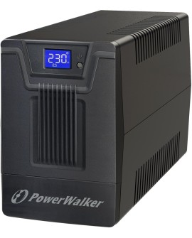 PowerWalker VI 2000 SCL FR Technologia line-interactive 2 kVA 1200 W 4 x gniazdo sieciowe