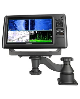 RAM MOUNT Zestaw do montażu echosondy do powierzchni płaskiej ramię pływające RAM-109HU