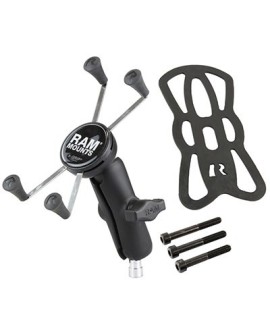 RAM MOUNT Uchwyt X-GRIP™ montowany do kierownicy motocykla ze śrubami M8 RAM-B-367-UN10U