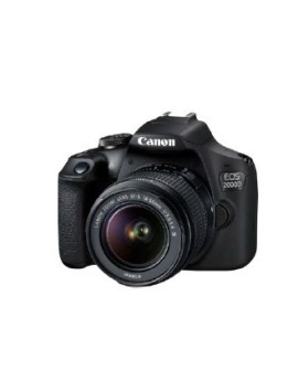 Canon EOS 2000D BK 18-55 IS II EU26 Zestaw do lustrzanki 24,1 MP CMOS 6000 x 4000 px Czarny