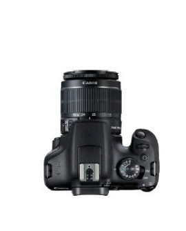 Canon EOS 2000D BK 18-55 IS II EU26 Zestaw do lustrzanki 24,1 MP CMOS 6000 x 4000 px Czarny