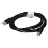 Kabel Lanberg CA-USBA-10CC-0018-BK (USB 2.0 M - USB 2.0 M 1,8m kolor czarny)