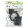 Techly IDATA HDMI-VGA3 adapter kablowy Czarny