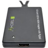 Techly IDATA HDMI-VGA3 adapter kablowy Czarny