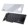 Kontroler ASUS Hyper M.2 PCIe 4.0 x16, 4x M.2 NVMe (2242/2260/2280/22110) GEN 4 (WYPRZEDAŻ)