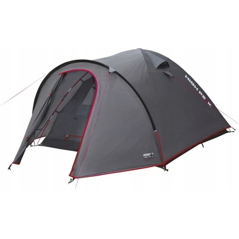 Namiot High Peak Nevada 4 szaro-czerwony 4-osobowy 10207