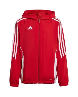 Kurtka dla dzieci adidas Tiro 24 czerwona IM8800 164cm