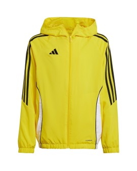 Kurtka dla dzieci adidas Tiro 24 żółta IM8795 152cm