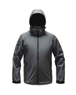 Kurtka męska softshell Ozoshi Kazaiuki grafitowa OZ93358 XL