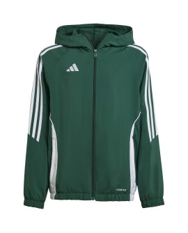 Kurtka dla dzieci adidas Tiro 24 zielona IM8796 152cm