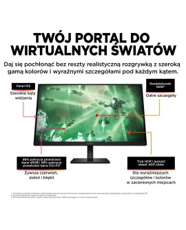MONITOR HP LED, QHD 27" OMEN 27q (780H4E9) 165Hz
