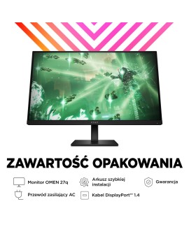 MONITOR HP LED, QHD 27" OMEN 27q (780H4E9) 165Hz