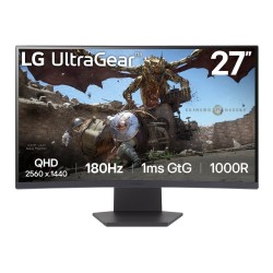 LG 27GS60QX-B monitor...