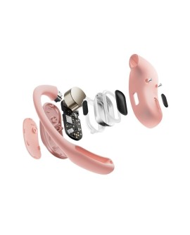 Słuchawki bezprzewodowe douszne Shokz OpenFit Air różowe
