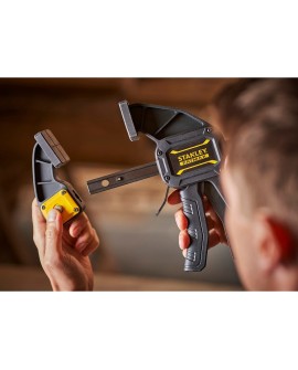 Stanley FATMAX L Zacisk stolarski 60 cm Czarny, Żółty
