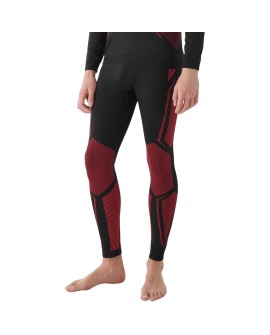 Legginsy termoaktywne męskie 4F M166 czerwone 4FWAW24USEAM166 62S S/M
