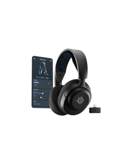 Steelseries Arctis Nova 5P Wireless Zestaw słuchawkowy Bezprzewodowy Opaska na głowę Gaming USB Type-C Bluetooth Czarny