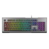 GENESIS Rhod 500 RGB klawiatura Gaming USB QWERTY Portugalski Czarny, Srebrny
