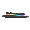 GENESIS Rhod 500 RGB klawiatura Gaming USB QWERTY Portugalski Czarny, Srebrny