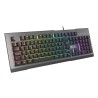 GENESIS Rhod 500 RGB klawiatura Gaming USB QWERTY ES Hiszpański Czarny
