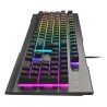 GENESIS Rhod 500 RGB klawiatura Gaming USB QWERTY ES Hiszpański Czarny