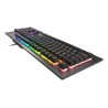 GENESIS Rhod 500 RGB klawiatura Gaming USB QWERTY ES Hiszpański Czarny