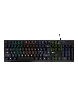 SureFire KingPin X2 klawiatura Gaming USB QWERTY US English Czarny, Metaliczny