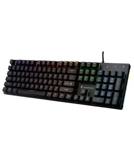 SureFire KingPin M2 klawiatura Gaming USB QWERTY US English Czarny, Metaliczny