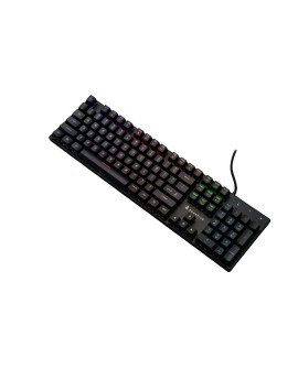 SureFire KingPin M2 klawiatura Gaming USB QWERTY US English Czarny, Metaliczny