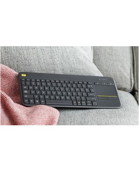 Klawiatura Logitech K400 920-007145 (USB 2.0 kolor czarny