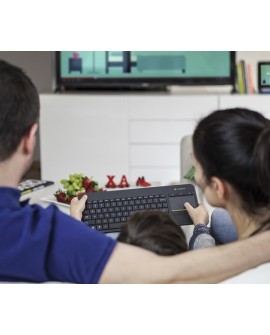 Klawiatura Logitech K400 920-007145 (USB 2.0 kolor czarny