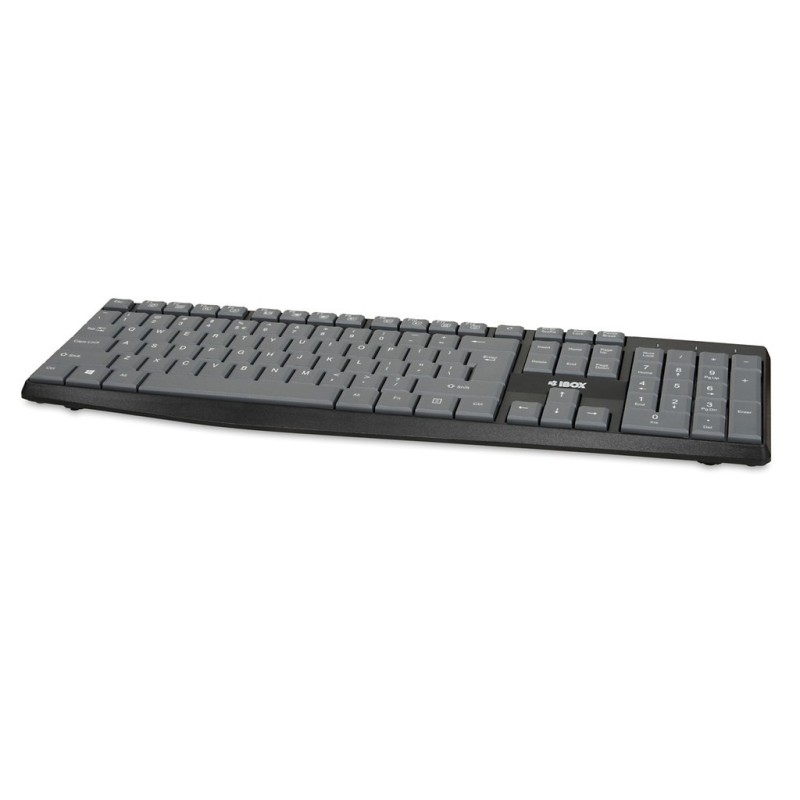 IBOX KLAWIATURA PRZEWODOWA ERIS, GREY