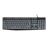 IBOX KLAWIATURA PRZEWODOWA ERIS, GREY