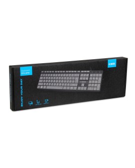 IBOX KLAWIATURA PRZEWODOWA ERIS, GREY