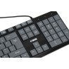 IBOX KLAWIATURA PRZEWODOWA ERIS, GREY